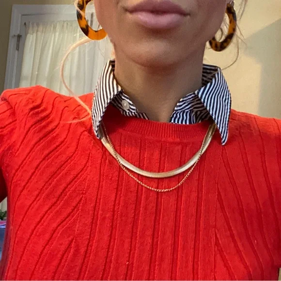 Banana republic merino wool ribbed sweater - Picture 4 of 9